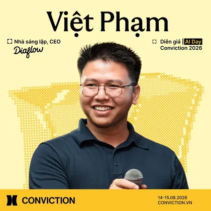 Diaflow's CEO speaking at Conviction